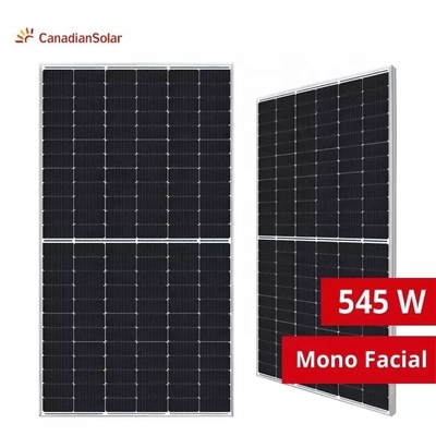 2278x1134x30mm Kanadische Panelmodule Mono Gesichts Hiku6 Hochleistung 535W Solarpanel für Solarprojekt