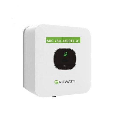Solarenergie-Inverter Growatt MIC 750-3300TL-X für das Netz 1KW 2,5KW 3KW 3,3KW System