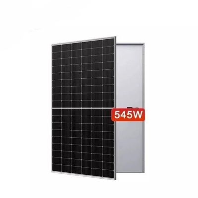 550 Watt Longi Halbzell-Schnitt-Solarmodul mit 3 Dioden-Kreuzungsbox 182mmx182mm Zellgröße