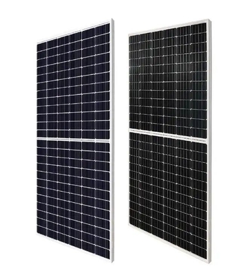 156 Zellen N-Typ Doppelglas Flexibles Solarpaneel 615-640W mit 2,0 mm Rückglas
