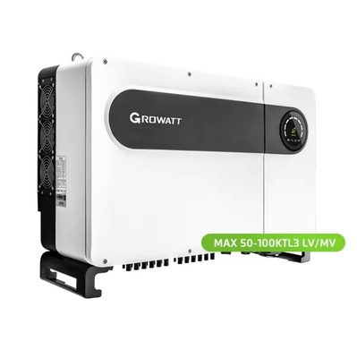 Ausgangsfrequenz 50/60HZ Growatt MAX50-80KTL3 LV Solarstromumrichter für kommerzielle Zwecke