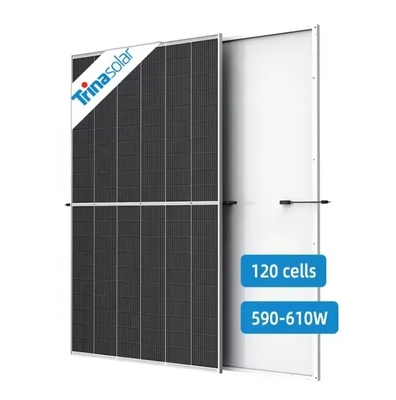IP68-Qualifizierte Verbindungskiste Halbzellmonokristalline Solarzelle 590W 595W 600W 605W 610W