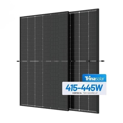 Anodisierte Aluminiumlegierungsrahmen Trina Solarzellmodul Vertex S TSM-NEG9RC.27 415W-445W