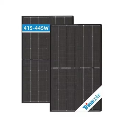 415w-445w N-Typen-Monokristallines Silizium-Solarmodul mit hochtransmittierendem Glas