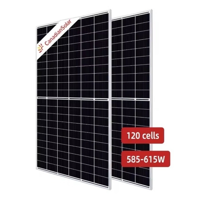 Kanadische HiKu7 CS7L-MS Monokristalline Halbzell-Mono-Solarpaneel 585W-615W 31,0kgs