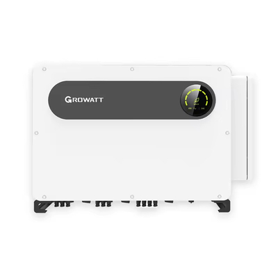 Lithiumbatterie 1100V Eingangsspannung Growatt Drei-Phasen-Solarumrichter für gewerbliche