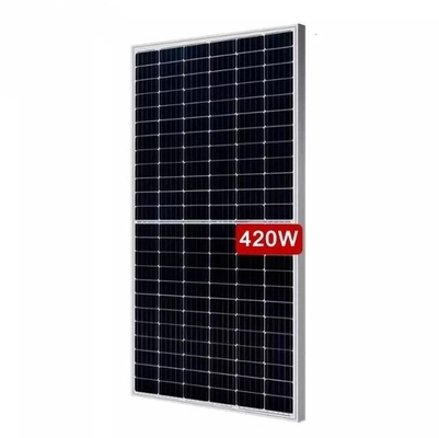 182mm Halbzell-Mono-Gesichtssolarmodule 395W-420W für PV-Panel auf dem Dach in Kanada