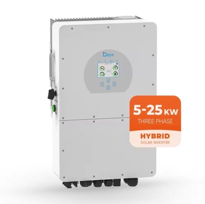 IP65-Qualifizierte Deye-Hybrid-Drei-Phasen-Speicherinverter mit 2 MPPT