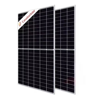 Anodisierte Aluminiumlegierungsrahmen 590W-620W Mono-Solarkollektoren Photovoltaik-Bifacial-Modul