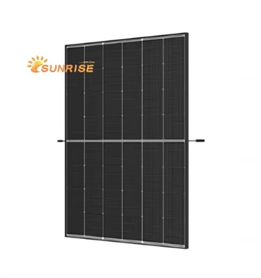 All-Black Bifacial Dual Glass Monokristalline Siliziummodul-Panel 415W-440W für den Haushalt