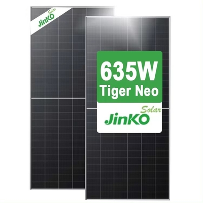 Jinko-förmige Solarzellen mit zwei Gesichtern 2465mm*1134mm*35mm Abmessungen für Zuhause und Energie