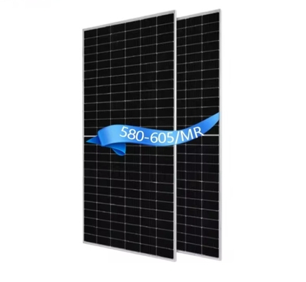 Monocrystalline Silizium 580W 585W 590W 595W 600W 605W JA N-Typ Solarzellen JAM72D40 LB Mono Halbzell Bifacial PV Modul mit Dual Glass