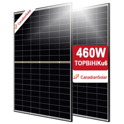 CanadianSolar TOPBiHiKu6 CS6.1-54TB-430-460W N-Typ TOPCon Tech Mono Siliziumzellen für das Sonnensystem