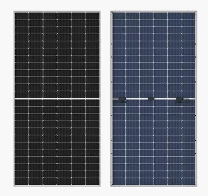 N-Typ Doppelglas bifaziale monokristalline Solarzelle 580W-605W 182mm Halbschnittzelle