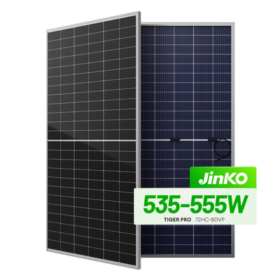 Jinkosolar Monokristallines Solarmodul JKM535-555M mit Doppelglas-Bifacial-Technologie