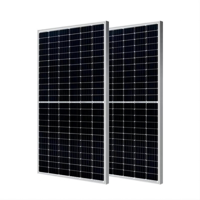 Monokristalline Silizium-Zwei-Seiten-Solarpaneel 132 Zellen 560W-580W für Solarstromsystem