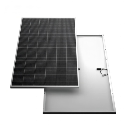 Monokristallines Silizium-Solar-PV-Panel GLD-585BS Weißes Rückblatt und IP68-Kreuzungskasse