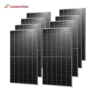 Bifacial N-Type Mono Perc Solarpaneel für Nacht Terrasse Dach Haushalt Powerbank Router