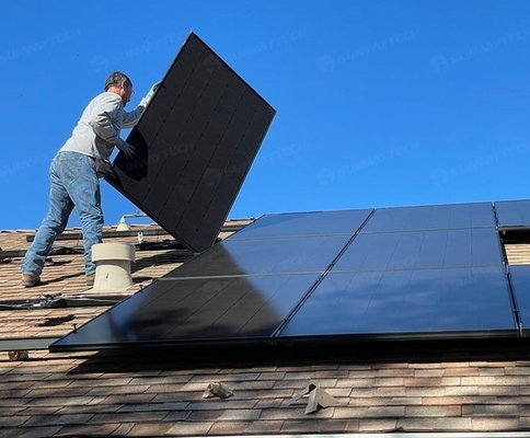 182mmx182mm Zellgröße Solaranlage für integrierte Roof Router Powerbank