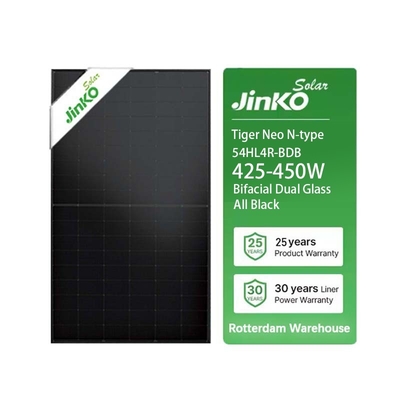 Jinko N-Typ monokristalline Solarzelle PV-Modul für Solarenergiesystem 108 Zellen