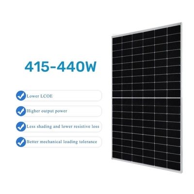 ISO/IEC//EC/UL Zertifiziert 415 420 425 430 435 440W Solarzellen für das Solarenergiesystem