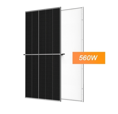 Anodisierte Aluminiumlegierungsrahmen Wohnsolarkollektor 550W Mono-Fäche 182mm Zelle