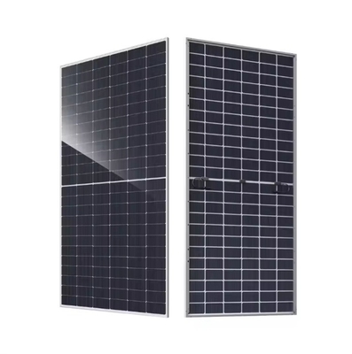 580W-605W Anzahl der Zellen 144 Halbzellen Doppelglas Bifacial Mono kristallines Solarpanel