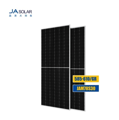 585W-610W Monokristallines Halbzellmodul 156 Zellen Solarkollektor mit 4,0 mm2 Kabel