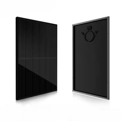 182mm Halbschnittzelle Monokristallines Silizium 420W-440W All Black Mono Solar Panel Modul