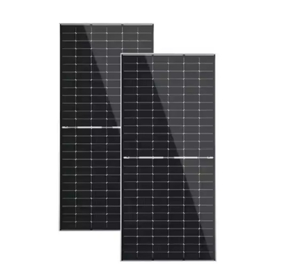 182mm Halbzell-Doppelglas-N-Typ-Bifacial-Solarmodul mit IP 68-Kennungsbox