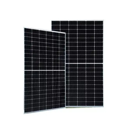 Halbzellene Monocrystalline Silizium-Bifacial Doppelglas-Solar-Panel 120Zellen 585W-605W PV-Modul