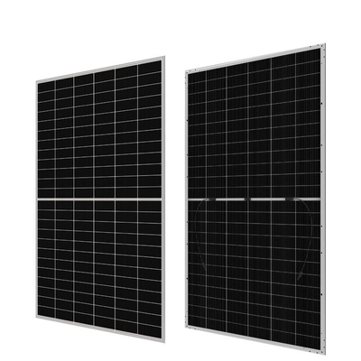 Bifaziale PV-Platten mit 144 monokristallinen Siliziumzellen und ISO/IEC/EG/UL-Zertifikat