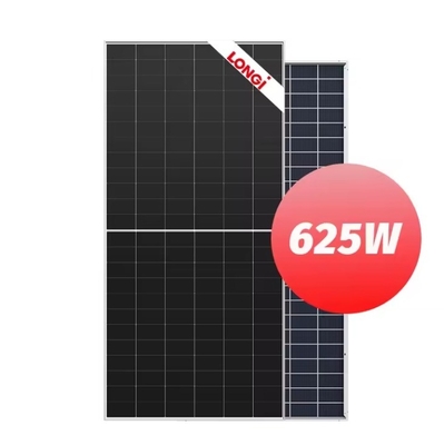 2382x1134x30mm Bifacial Dual Glass PV Modul 625W Monokristallines Solarenergiesystem